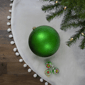 Northlight Matte Xmas Green Shatterproof Christmas Ball Ornament - image 2