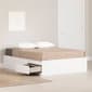 South Shore Fusion Pure White Full Mates Bed w/ 3 Drawers - image 2