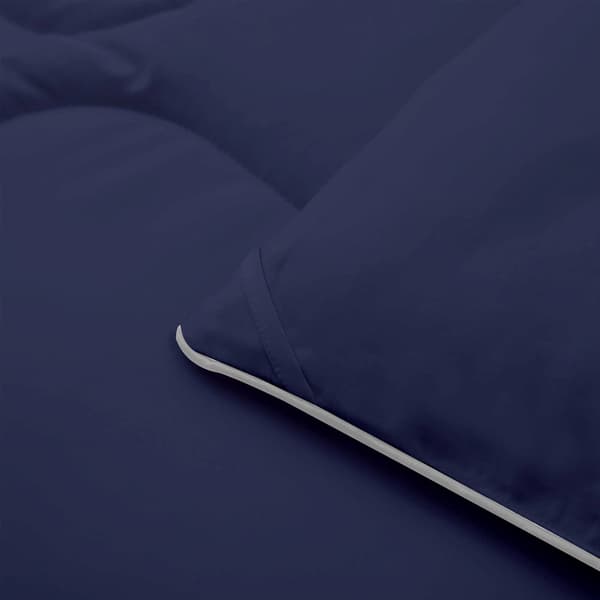 PeaceNest All Season Satin Down Alternative Comforter Set