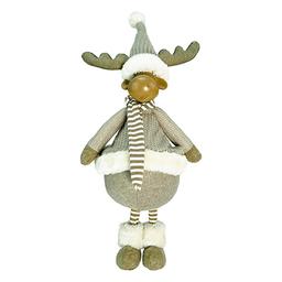 Northlight Standing Plush Moose Christmas Figure