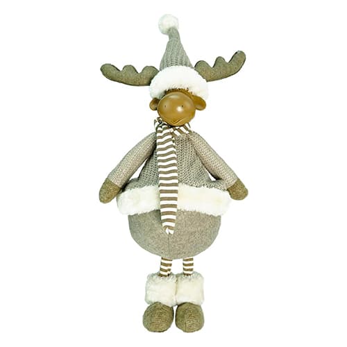 Northlight Standing Plush Moose Christmas Figure