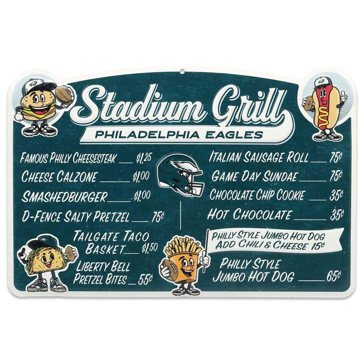 Open Road Eagles Stadium Grill Wall Decor