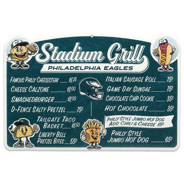 Open Road Eagles Stadium Grill Wall Decor