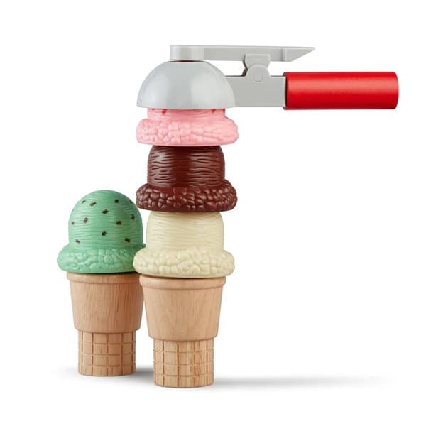 Melissa & Doug&#174; Scoop & Stack Ice Cream Cone Playset