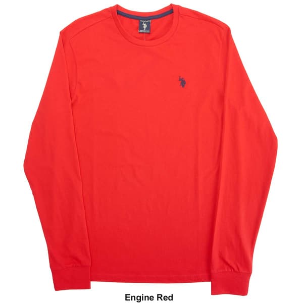 Mens U.S. Polo Assn.® Long Sleeve Crew Neck Tee