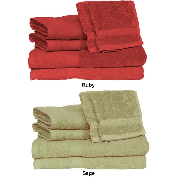 Deluxe 6pc. Bath Towel Set