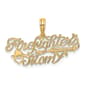 Gold Classics(tm) 14kt. Gold Firefighter's Mom Pendant - image 1