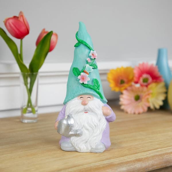 Northlight Seasonal Happy Gnome w/ Watering Can Decorative Accent