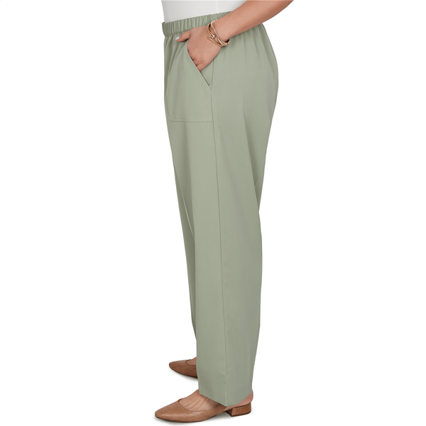 Plus Size Alfred Dunner Indigo Girls Twill Pants - Short Length