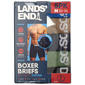 Mens LANDS END(R) 5pk. Boxer Briefs - Ocean - image 1