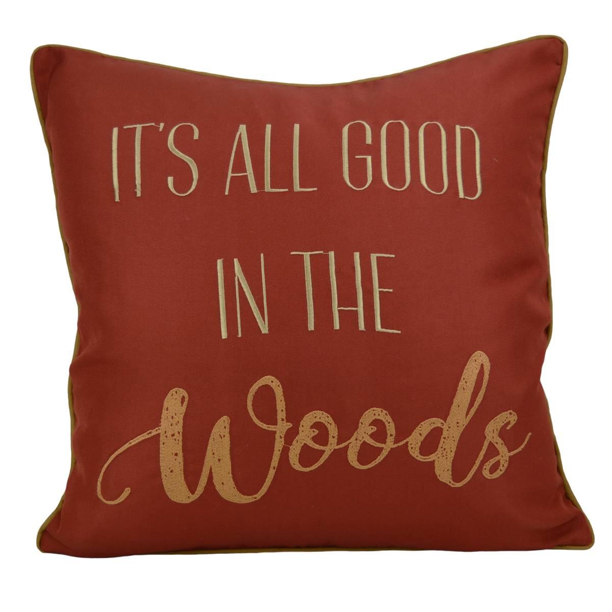Donna Sharp Sunset Cottage Woods Decorative Pillow - 18x18