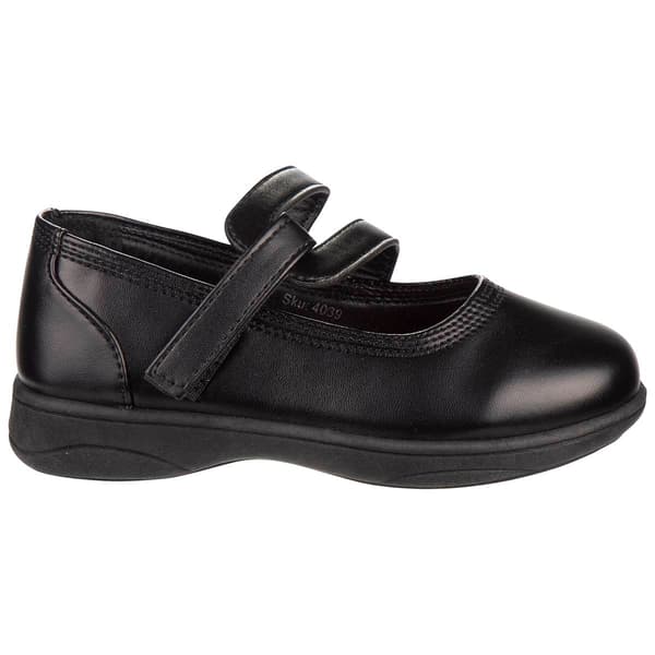 Little Girls Petalia® Mary Jane Hook & Loop Flats