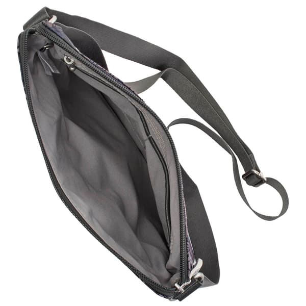 Womens Baggallini Go Bagg w/RFID Wristlet - Grey Poppy