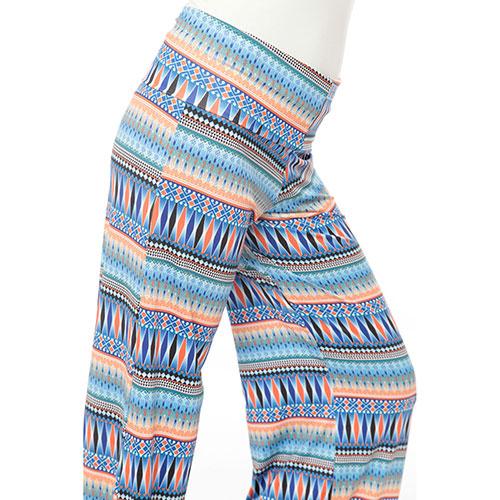 Womens White Mark Pink Printed Palazzo Pants