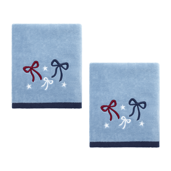 Avanti Sweet America 2pk. Hand Towel Set - image 
