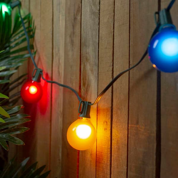 Northlight Seasonal 15ct. Satin G50 Globe Christmas Lights