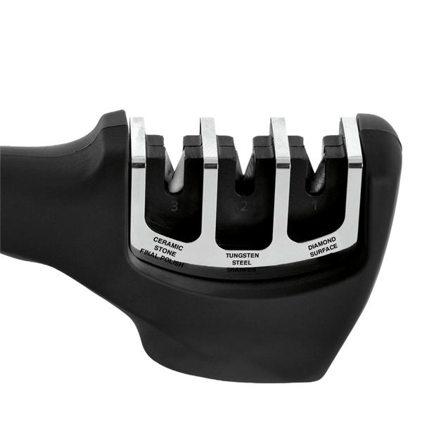 BergHOFF Straight 5pc. Specialty Knife Set with 3-Slot Sharpener