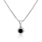 Radiant Rainbow&#40;tm&#41; 1/10ctw. Black Diamond Pendant - image 1