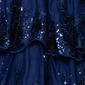 Juniors Blondie Nites Glitter Double Tier Corset Skater Dress - image 5