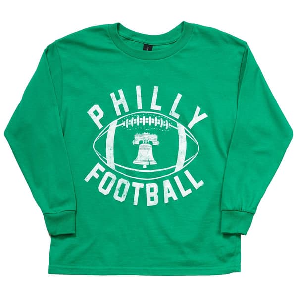 Boys (8-20) Tailgate Philadelphia Football Long Sleeve Tee - image 