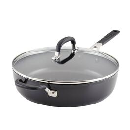 KitchenAid Hard Anodized Nonstick Saute Pan with Lid - 5-Quart