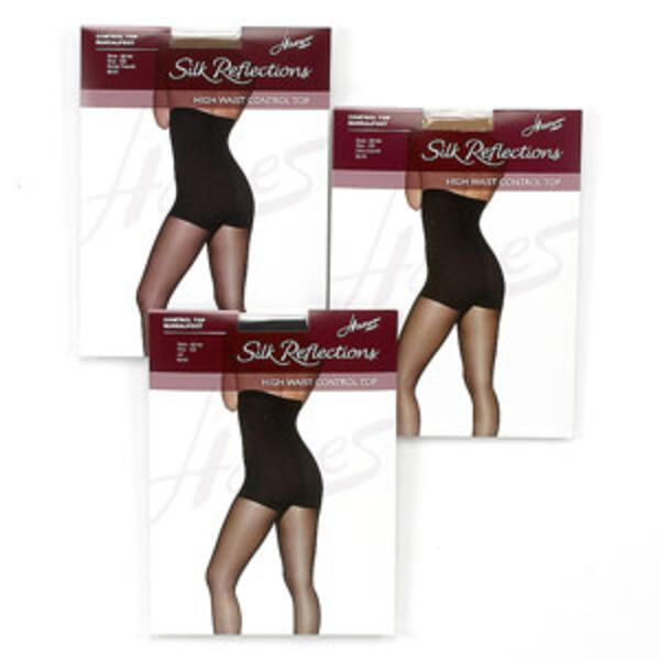 Womens Hanes&#40;R&#41; Silk Reflections Pantyhose - image 