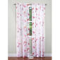 Butterflies Print Rod Pocket Semi Sheer Curtain Panel - image 2