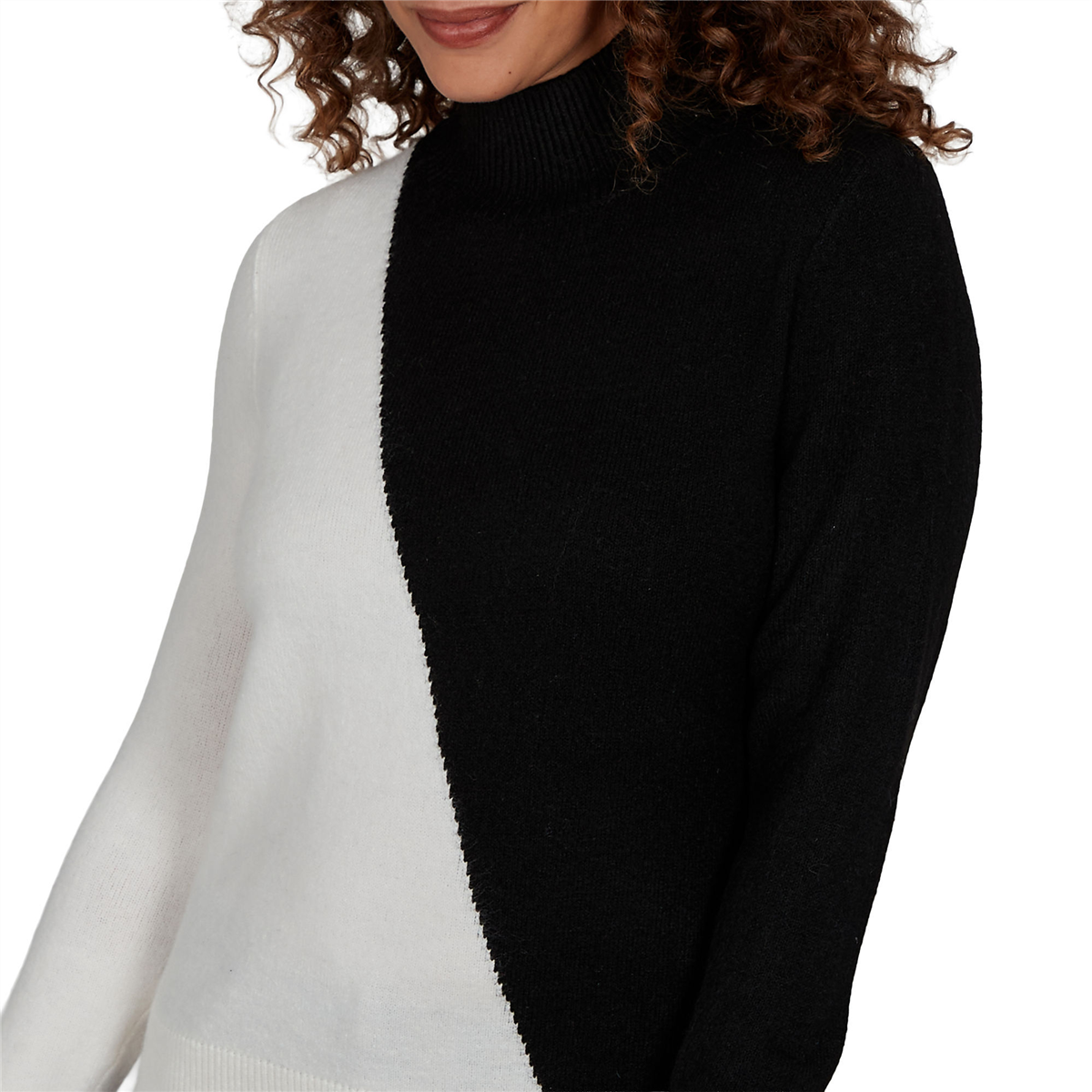 Womens Skye’s the Limit Fashion Essentials Color Block Sweater