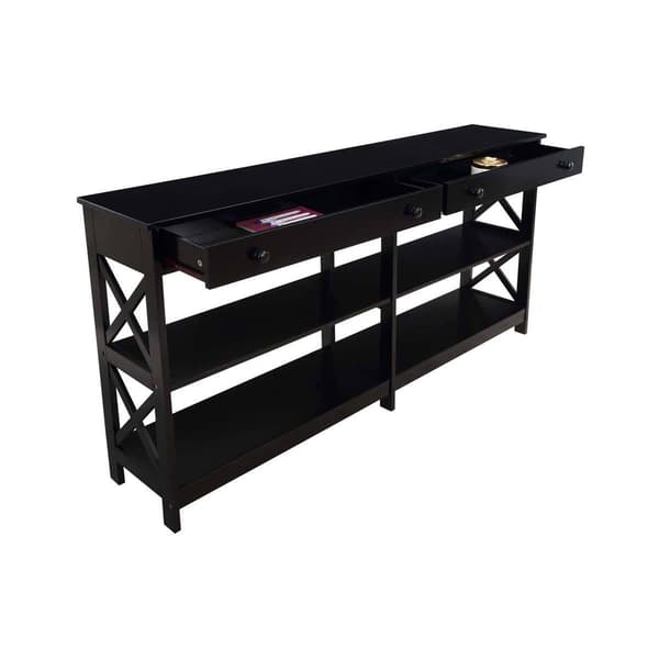Convenience Concepts Oxford 3-Tier Console Table