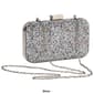 D''Margeaux Glitter Kisslock Clutch with Chain - image 3