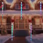Northlight Color Changing Cascading Icicle LED Light Set - image 7