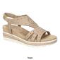 Womens Easy Street Fran Slingback Wedge Sandals - image 10