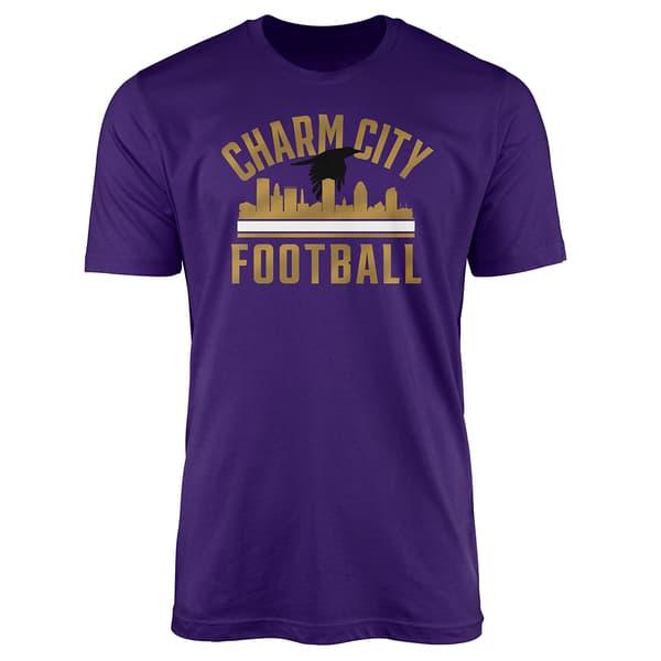 Mens Baltimore Charm Football Tee - image 