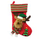 Santa's Workshop 20in. Reindeer Guy Stocking - image 1