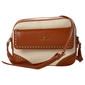 London Fog Amira Color Block Canvas Crossbody - image 1