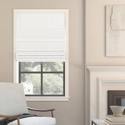 Sun Zero(R)  Somerton Textured 100% Blackout Cordless Roman Shade