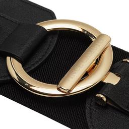 Womens Vince Camuto Circle & Bar Interlock Stretch Back Belt