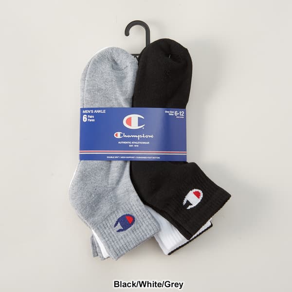 Mens Champion 6pk. Ankle Socks