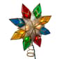 Kurt Adler 10-Light Capiz Star Multicolored Treetop - image 2