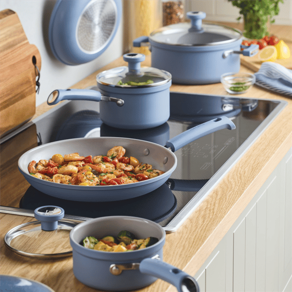Farberware TrueCook 12pc. Ceramic Plus Induction Cookware Set