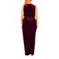 Plus Size NY Collection Wrap Velvet Jumpsuit - image 2