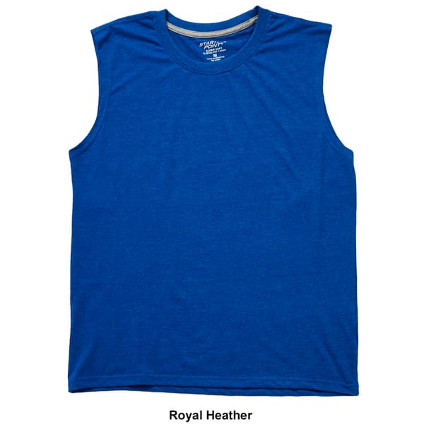 Mens Starting Point Solid Sleeveless Tee