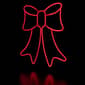 Northlight Seasonal 15in. LED Neon Bow Christmas Window Décor - image 6