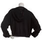 Juniors Love Tree Soft Air Elastic Waist Cropped Hoodie - image 2