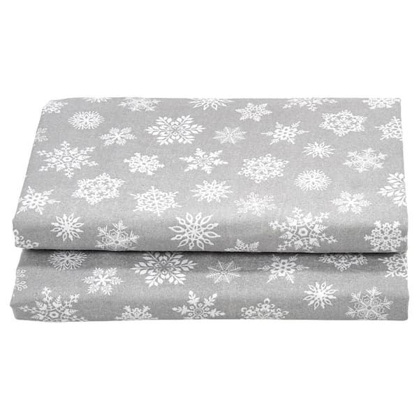 Ashley Cooper(tm) Snowflakes Flannel Sheet Set - image 