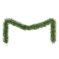 Puleo International 9ft. Mountain View Spruce Christmas Garland - image 1