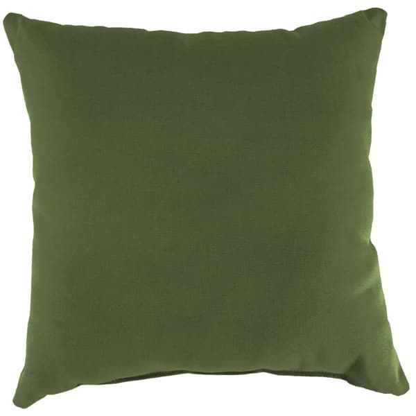 Jordan Manufacturing Veranda Hunter Outdoor Throw Pillow-18 x 18 - image 