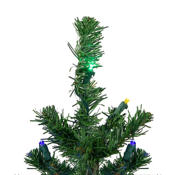 Northlight Seasonal 3ft. Pre-Lit Pine Artificial Christmas Tree