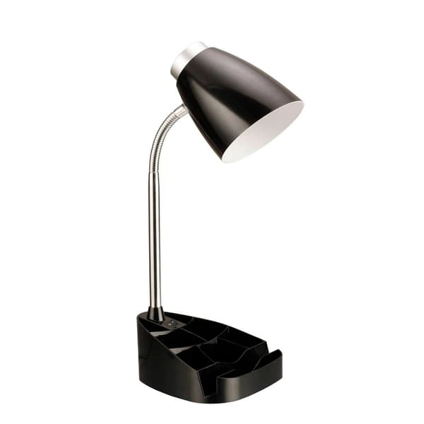 LimeLights Gooseneck Organizer iPad Tablet Stand Desk Lamp - image 