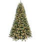 Puleo International 7ft. Somerset Blue Spruce Christmas Tree - image 1